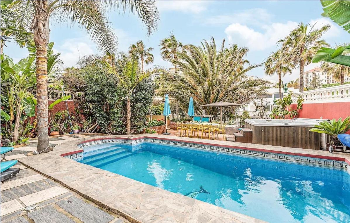 Majestic Villa By The Beach Heated Private Pool & Jacuzzi Benalmádena Esterno foto