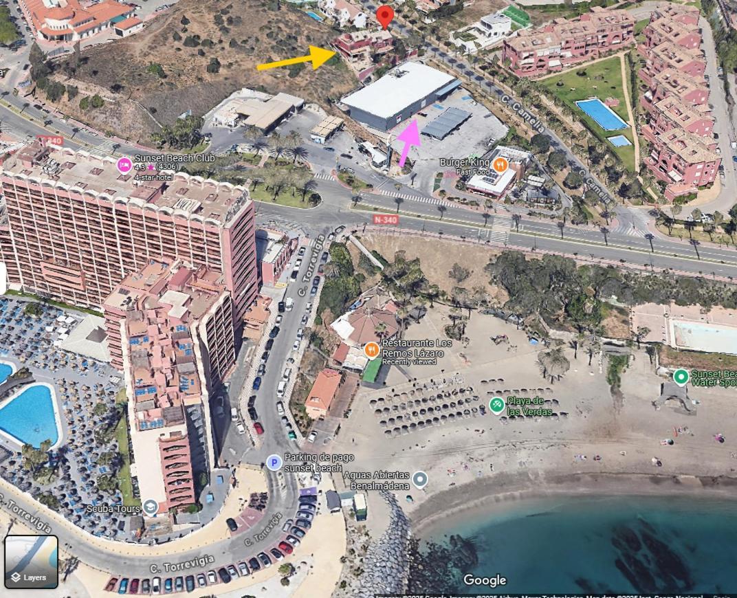 Majestic Villa By The Beach Heated Private Pool & Jacuzzi Benalmádena Esterno foto